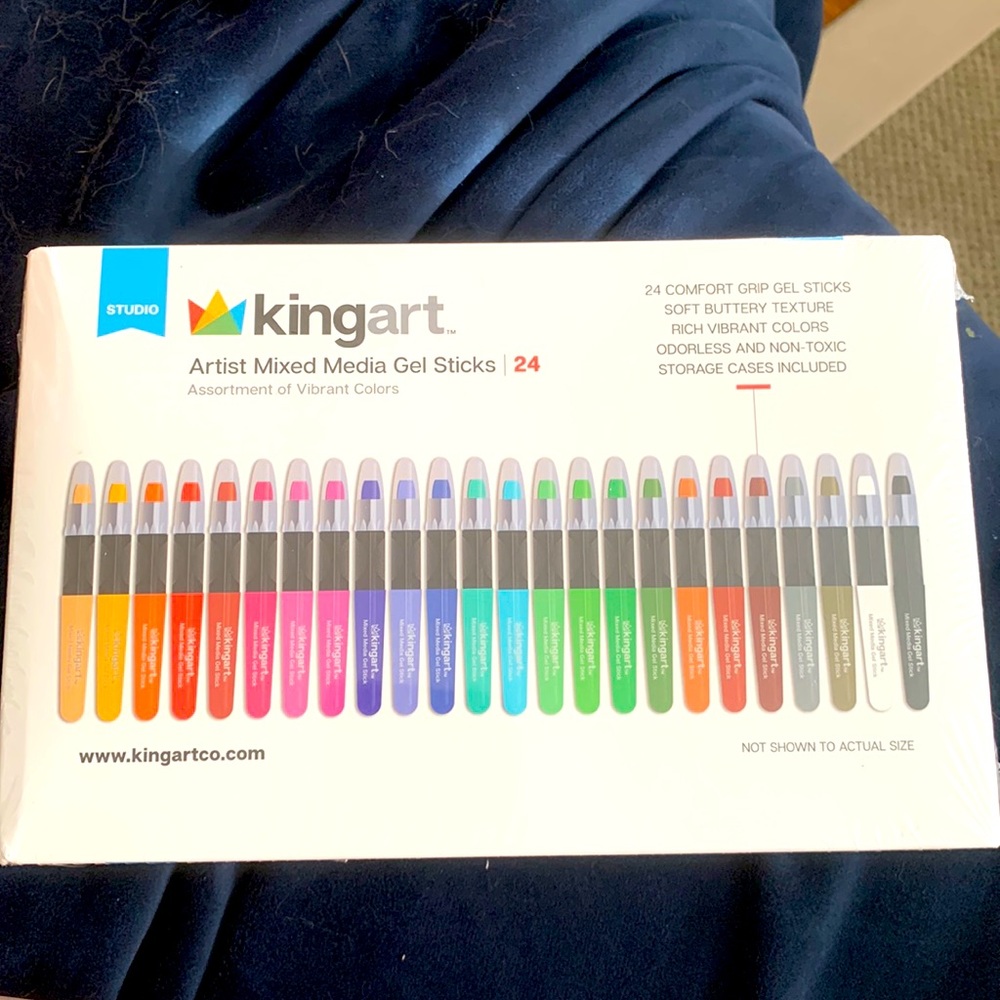 Gel art pens